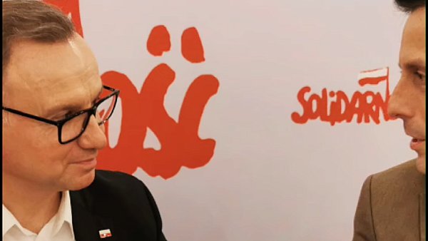 Prezydent Andrzej Duda w Miasteczku Śląskim