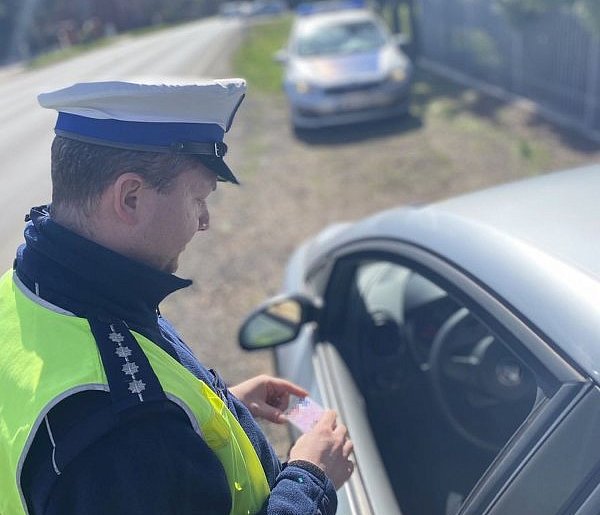 Powiat tarnogórski. Niby niedużo, ale prawo jazdy stracił
