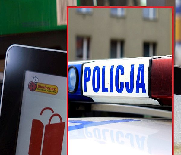 Kradzież alkoholu w Biedronce w Tarnowskich Górach. Działali w duecie