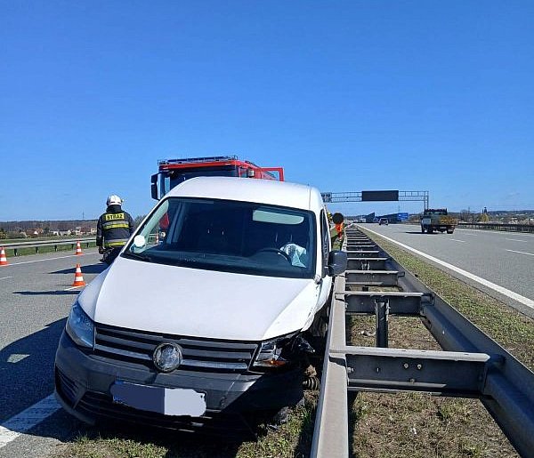 Nieprzytomny Tarnogórzanin. Akcja na autostradzie A1