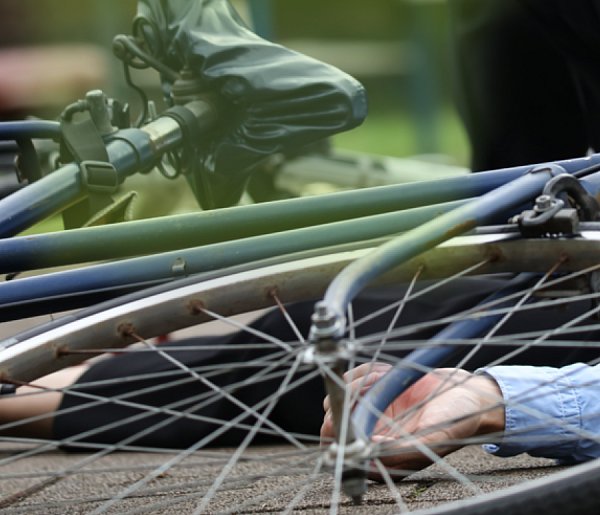 To się nie mogło dobrze skończyć. Wsiadła na rower, mając 3 promile