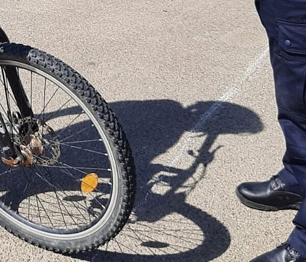 Tarnowskie Góry. Pijany rowerzysta odmówił policjantom