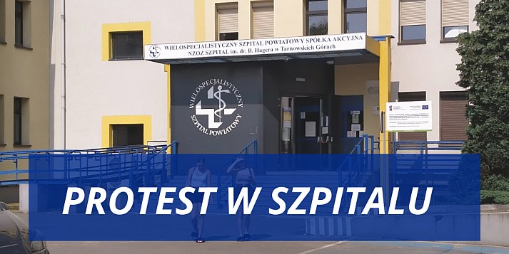 Szpital w Tarnowskich Górach przyłączył się do ogólnopolskiego protestu