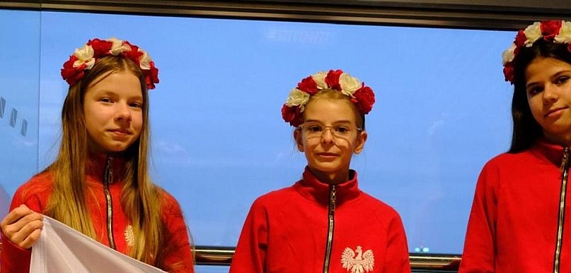 Nasze gimnastyczki na Anto Cup w Paryżu