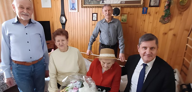 102. urodziny najstarszej mieszkanki Miasteczka Śląskiego