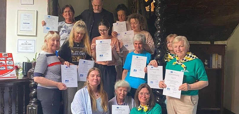 Tarnogórskie studentki seniorki szkoliły się na Teneryfie