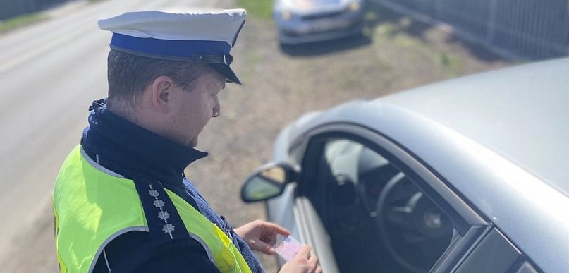 Powiat tarnogórski. Niby niedużo, ale prawo jazdy stracił