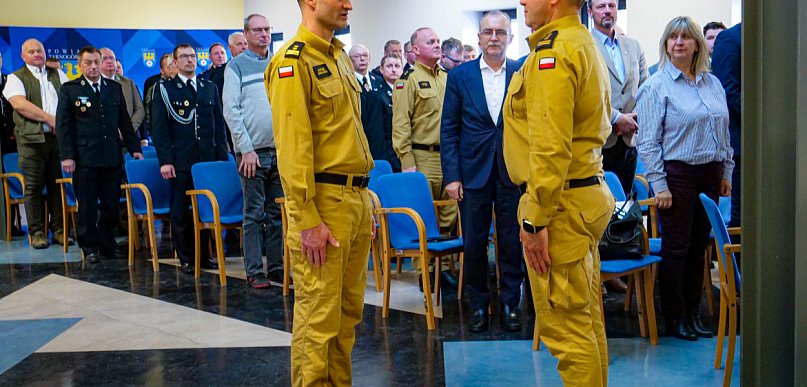 Tarnowskie Góry. Podsumowali rok. Komendant dziękuje strażakom