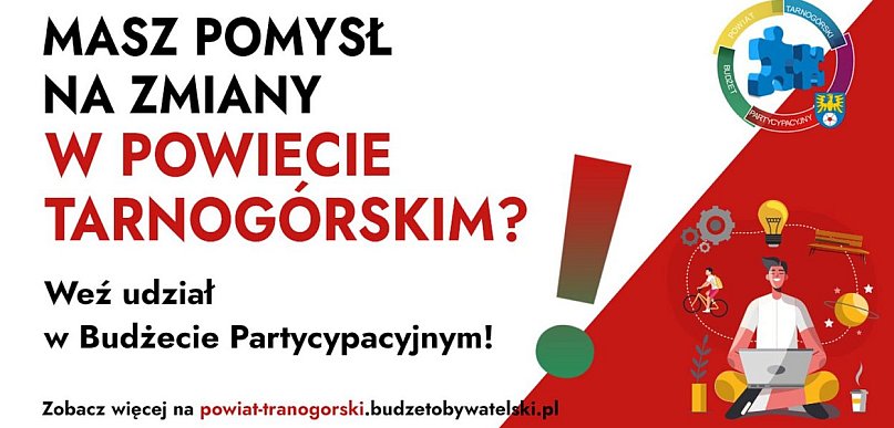 Trwa składanie zgłoszeń do budżetu partycypacyjnego!