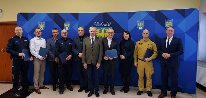 Powiat tarnogórski konsekwentnie wzmacnia system bezpieczeństwa