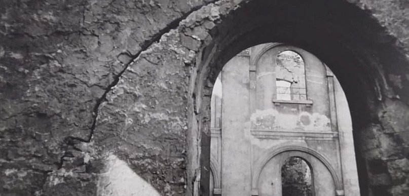 Świerklaniec. Stary zamek Donnersmarcków, lata 50. XX wieku