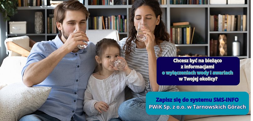 Przerwa w dostawie wody? PWiK ostrzeże Cię bezpłatnym SMS-em!