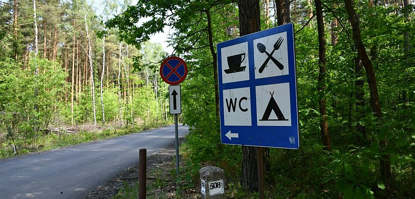 Nad zalewem  Nakło-Chechło pojawił się nowy asfalt. Teraz różnica rzuca się w oczy