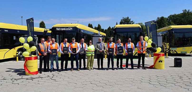 Świerklaniec. Mają już kluczyki do elektrycznych autobusów