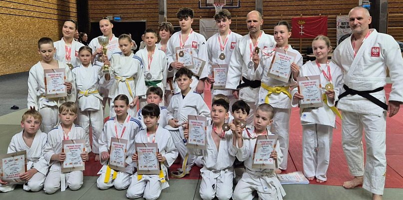 Judo UKS Dwójka Tarnowskie Góry wicemistrzem drużynowym na pucharze Polski