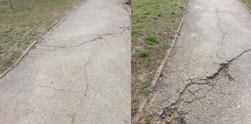 Tarnowskie Góry. Czy ktoś wyremontuje ten chodnik?