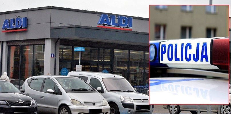 Tarnowskie Góry. Kradzież w sklepie Aldi. Alkohol i żywność za 450 zł