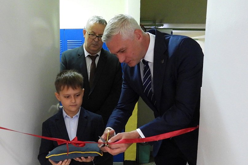 Nakło Śl. Świetlica po remoncie, inicjatywa mamy