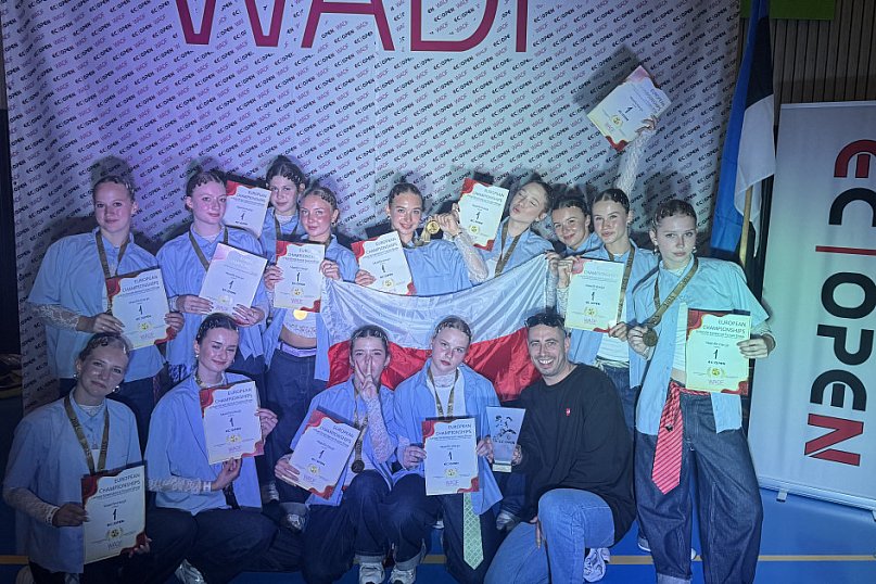 Nasze tancerki hip-hop są mistrzyniami Europy!