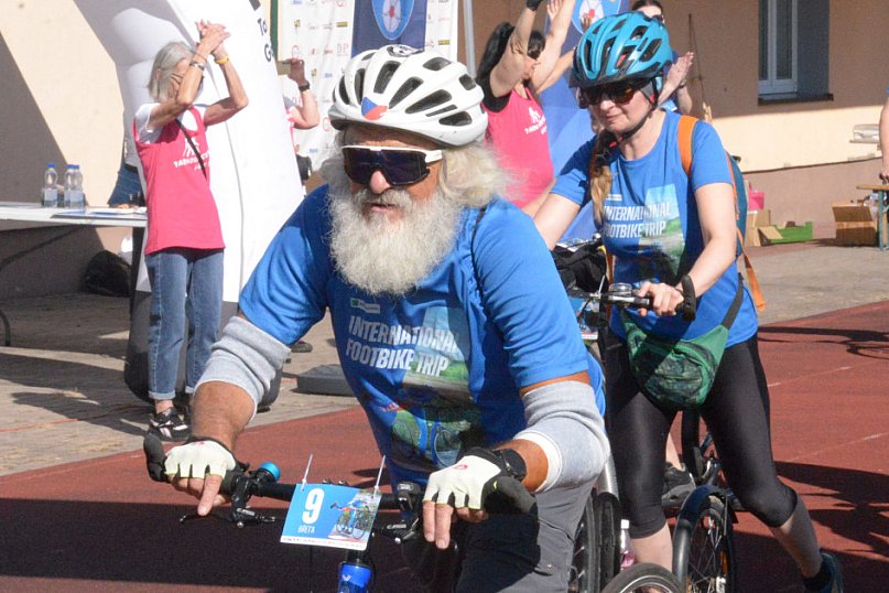 Na hulajkach przez Tarnowskie Góry