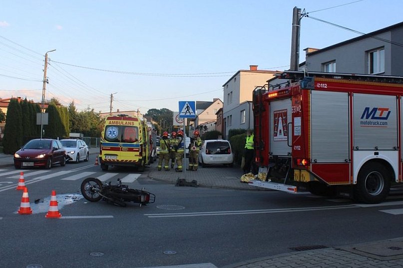 Tarnowskie Góry. Wjechał prosto w 16-latka