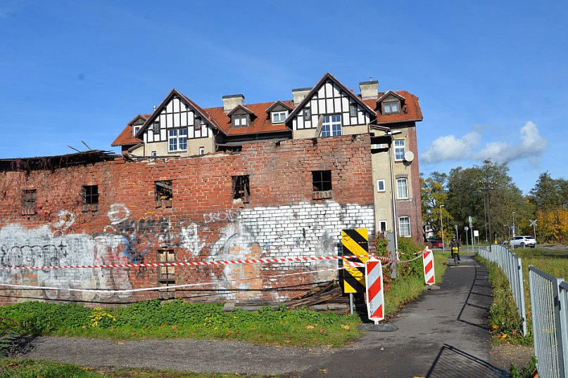 Tarnowskie Góry. Zdarzenie na ścieżce rowerowej