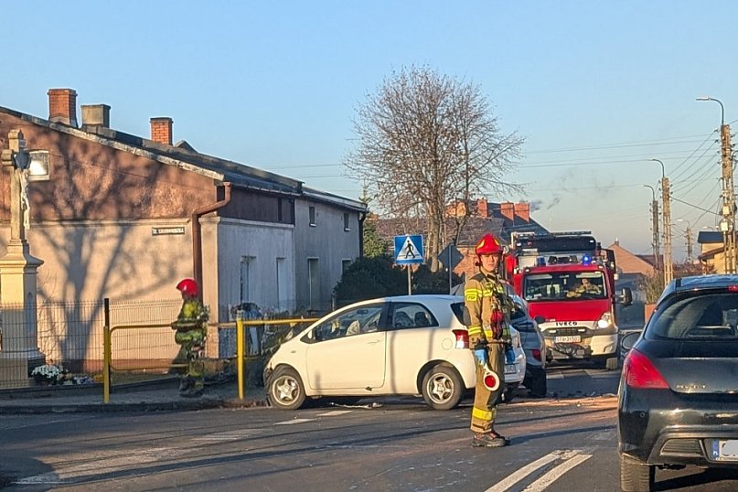 Tarnowskie Góry. 20-latek wymusił pierwszeństwo