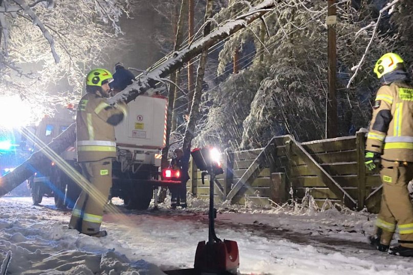 Powiat tarnogórski. Strażacy mieli pełne ręce roboty