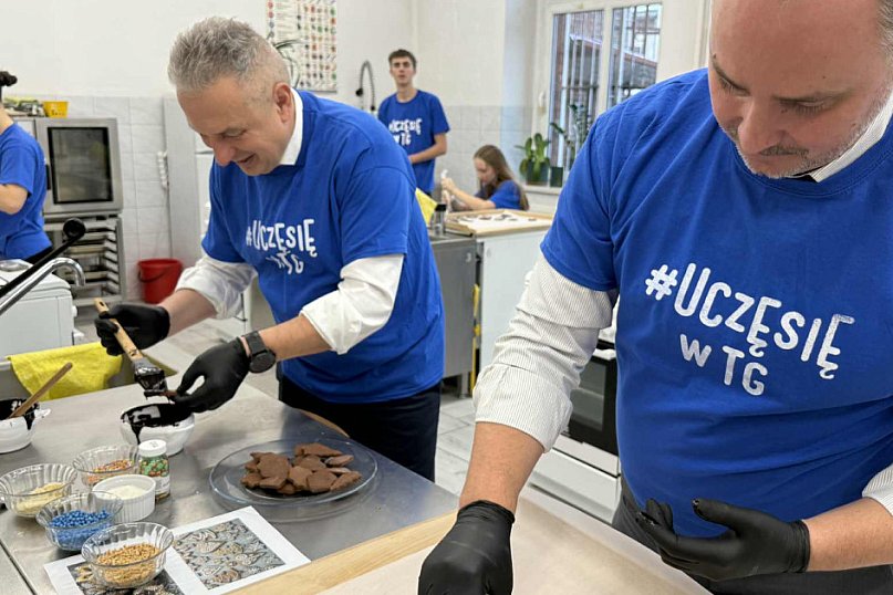 Pierniki dla dzieci przebywających na pediatrii