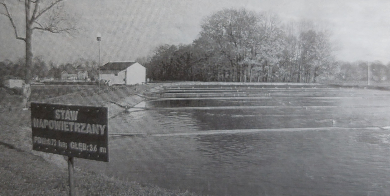 Tak wyglądała oczyszczalnia ścieków w Świerklańcu 25 lat temu. Fot. Gabriel Kessner