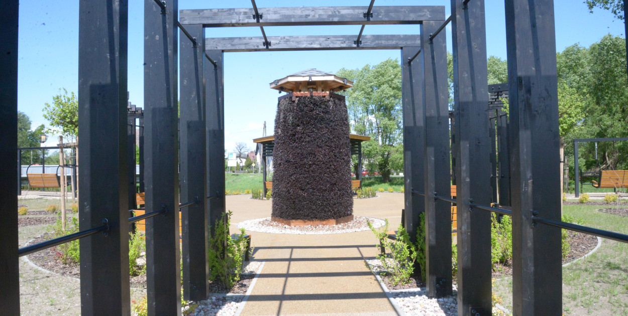 Kalety. Projekt powstał na powierzchni 3,5 tys. metrów kwadratowych, a jego sercem jest tężnia solankowa. Fot. Jarosław Myśliwski