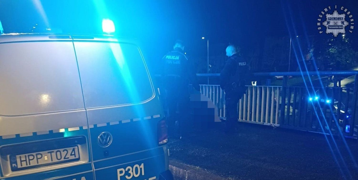 Policjanci w ostatniej chwili uratowali 41-latka. Fot. Archiwum policji