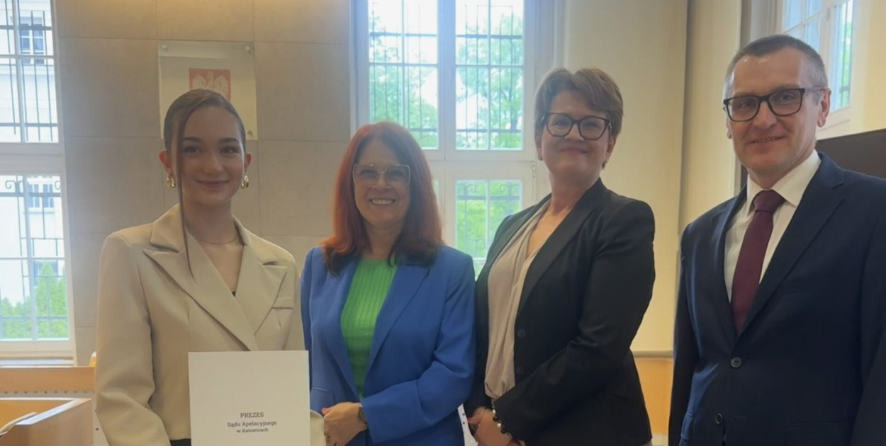 Tarnowskie Góry. Uczennica Sempy wyróżniona przez sąd apelacyjny