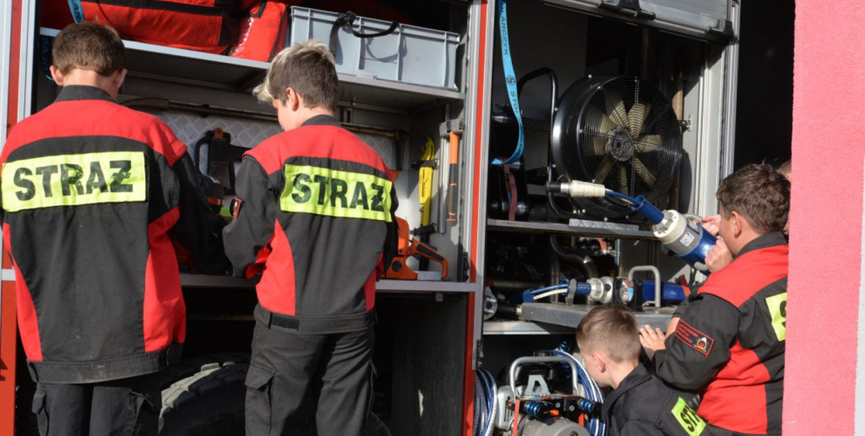 Będzie m.in. pokaz sprzętu OSP Nakło Śląskie. Fot. Agnieszka Reczkin