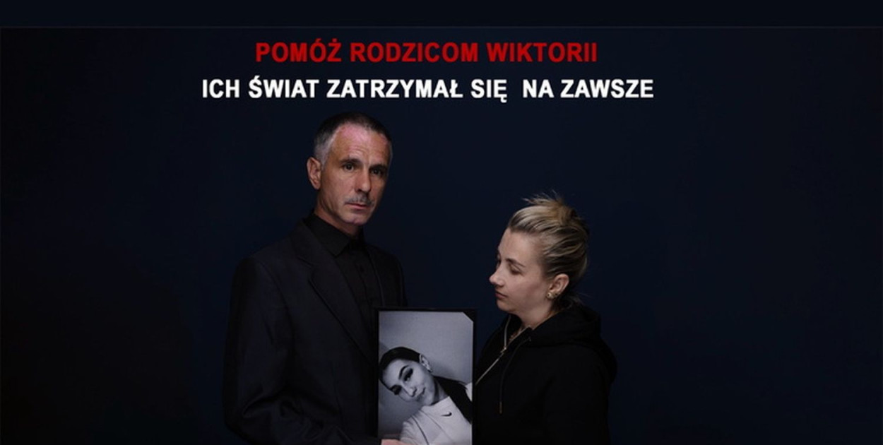 Rodzice zamordowanej Wiktorii. Fot. pomagam.pl