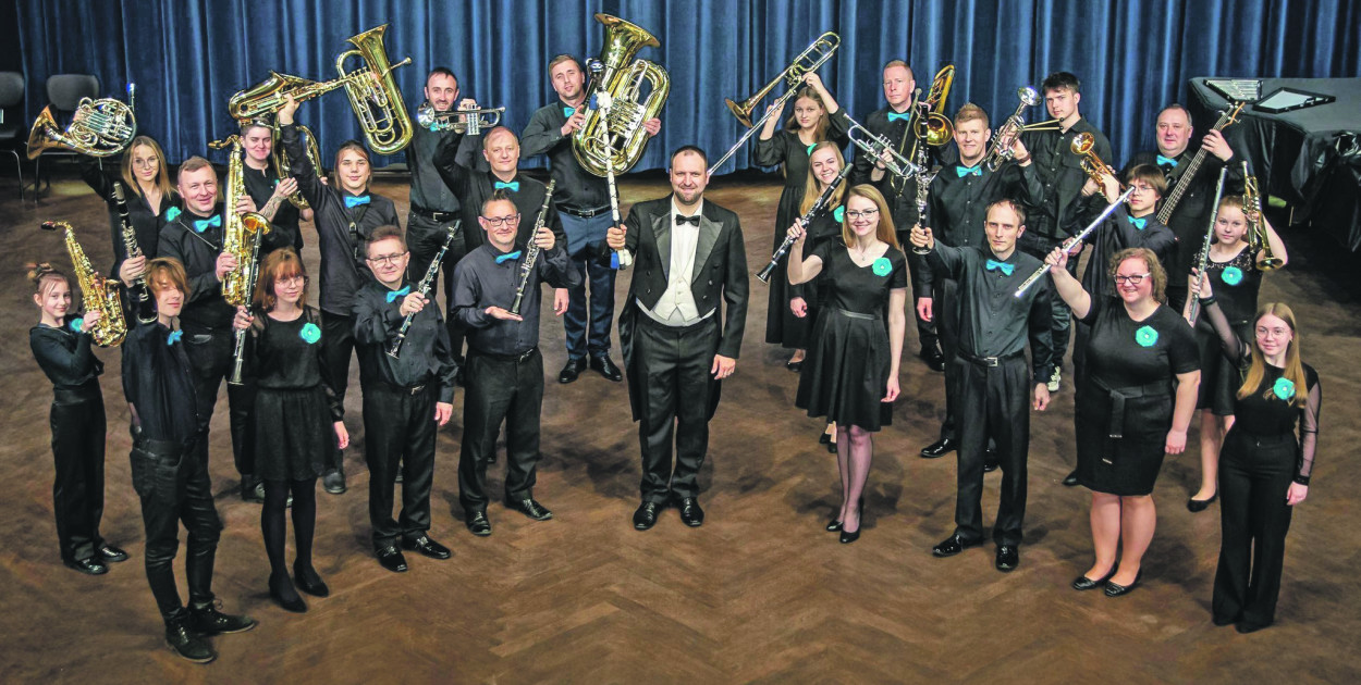 Całość zostanie wykonana przez Koncertową Orkiestrę Dętą "Power of Winds" oraz solistów i chóry. Fot. archiwum zespołu