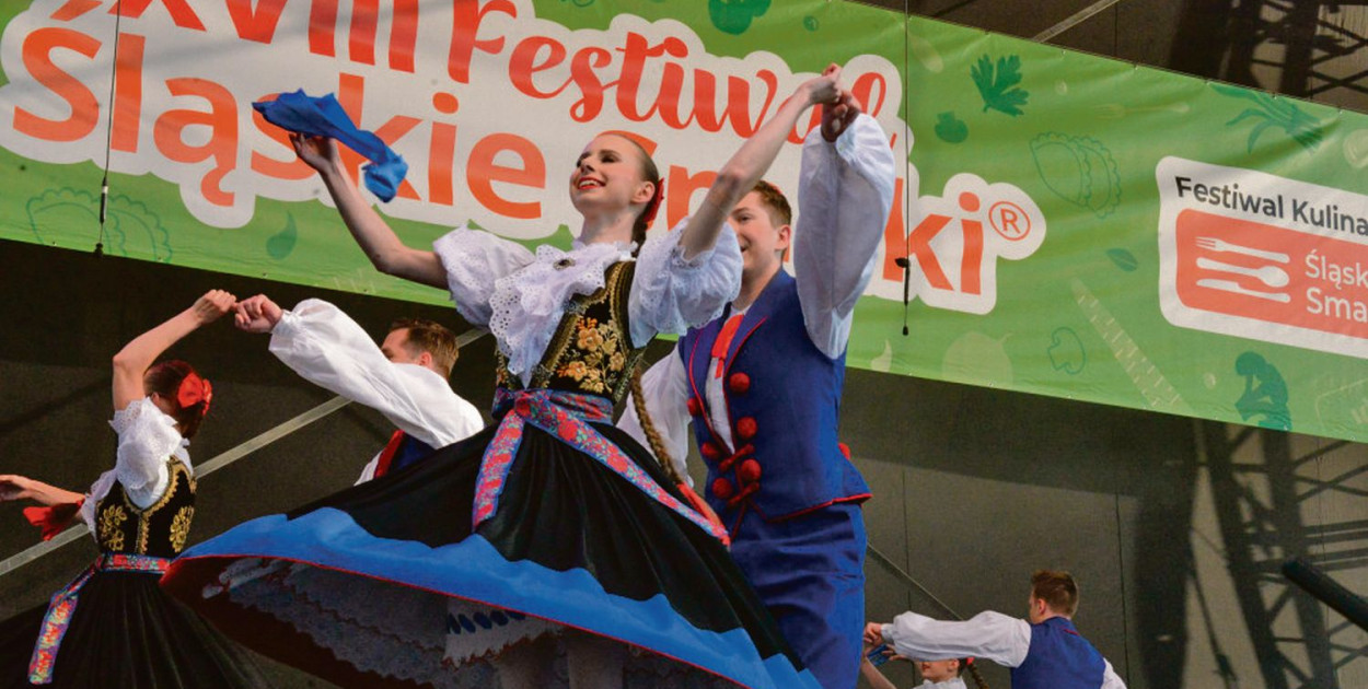 Rok temu Śląskie Smaki były w Tarnowskich Górach i też wystąpił zespół Śląsk. Fot. Jarosław Myśliwski