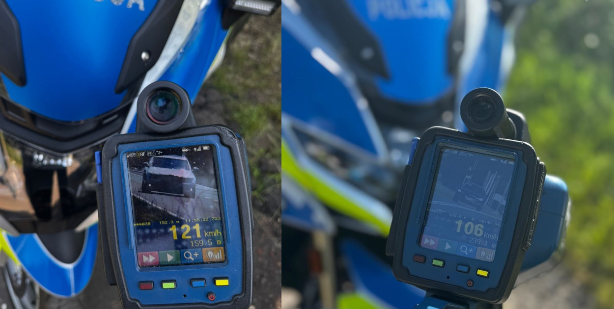 Dwóch piratów drogowych wpadło w niedzielę w ręce policjantów z Tarnowskich Gór. Fot. Archiwum policji