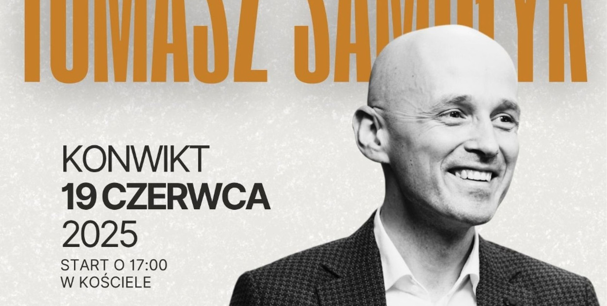 Parafia Matki Bożej Królowej Pokoju w Tarnowskich Górach zaprasza na wydarzenie z udziałem znanego katolickiego twórcy – Tomasza Samołyka