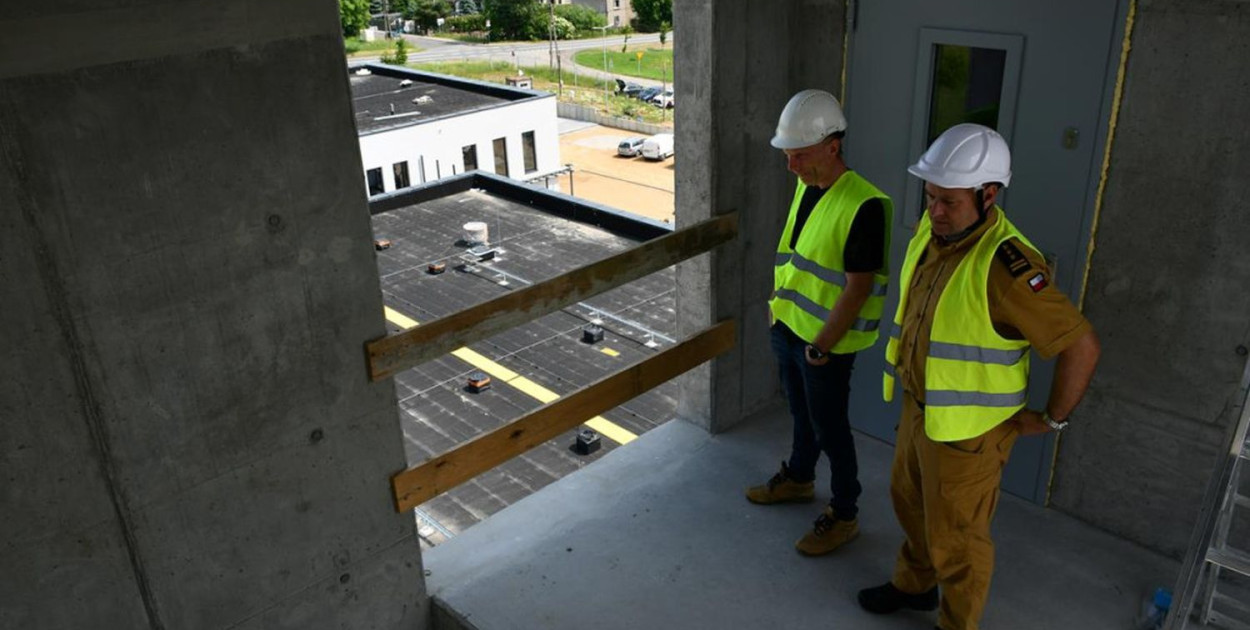 Inwestycja przy ul. Małej w Tarnowskich Górach. Fot. Elżbieta Kulińska