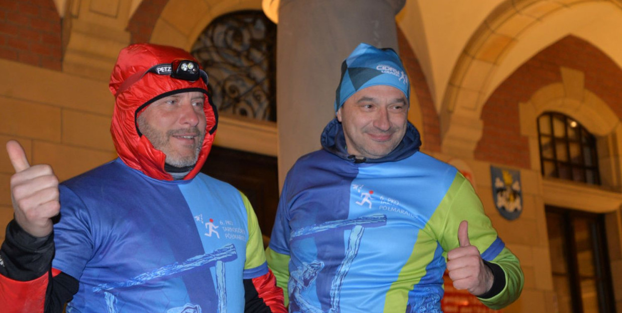 Tarnogórski Półmaraton organizuje tematyczne ustawki biegowe. Wcześniej była np. ustawka w pączkiem. Fot. Agnies