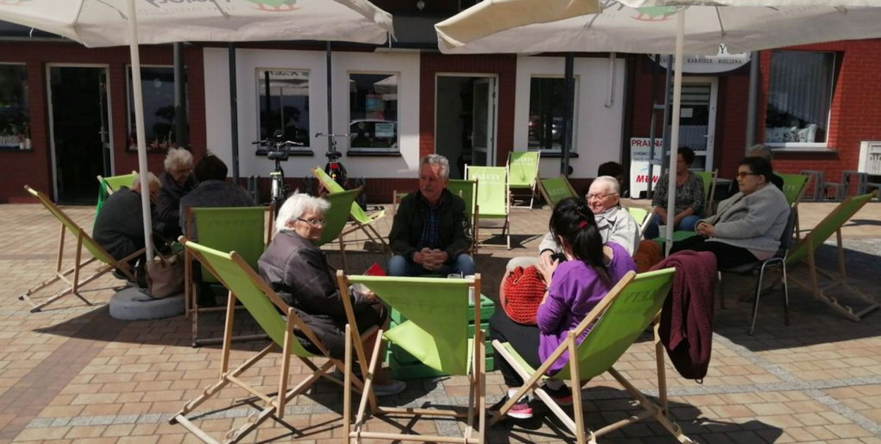W Kaletach od soboty czynne jest Centrum Informacji Turystycznej na Małym Rynku. Dla seniorów z tego miasta kawa jest tam serwowana za darmo. Fot UM Kalety