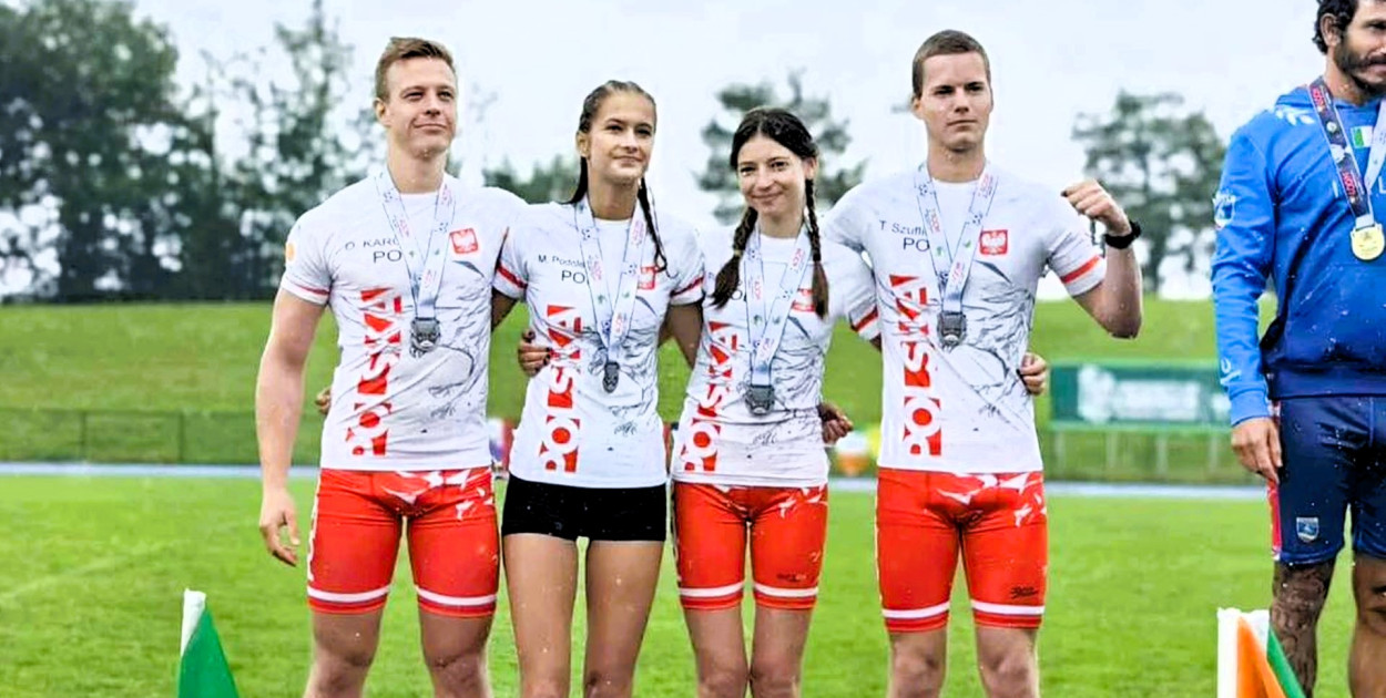 Matylda Podolska z Tarnowskich Gór ze srebrem na mistrzostwach Europy OCR. Fot. Archiwum M. Podolskiej