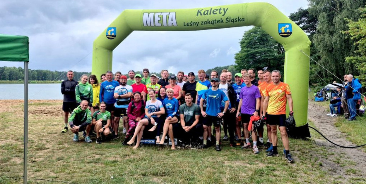 W niedzielę, 3 sierpnia odbył się V Zielony Triathlon Turystyczny. Fot. UM Kalety