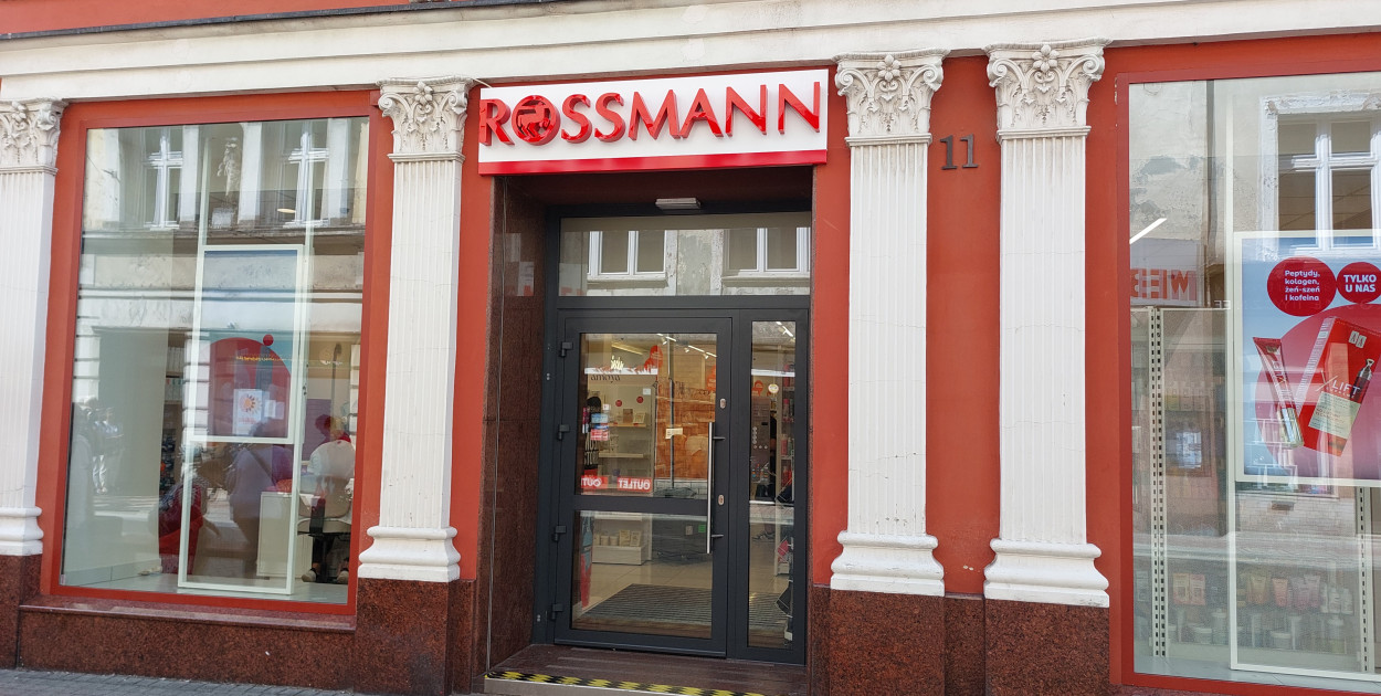 Złodziejka wpadła w sklepie Rossmann w Tarnowskich Górach. Fot. Agnieszka Reczkin 
