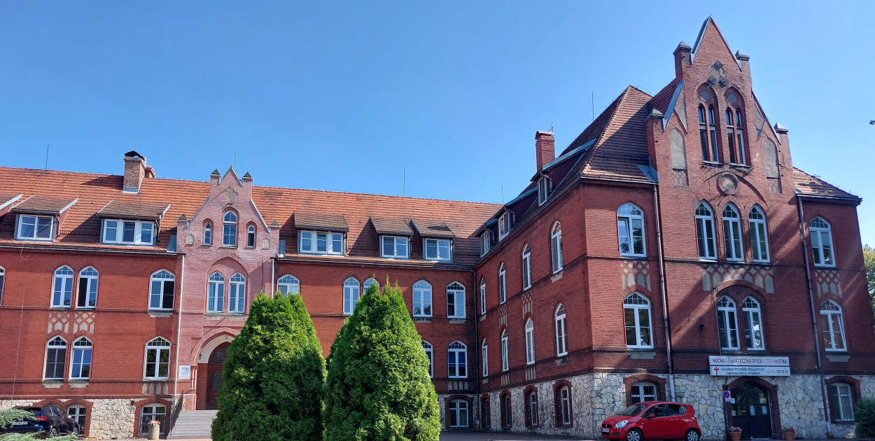 Tarnowskie Góry, szpital kamilianów. Kiedyś działał tu Szpital Miejski nr 2. Fot. Agnieszka Reczkin
