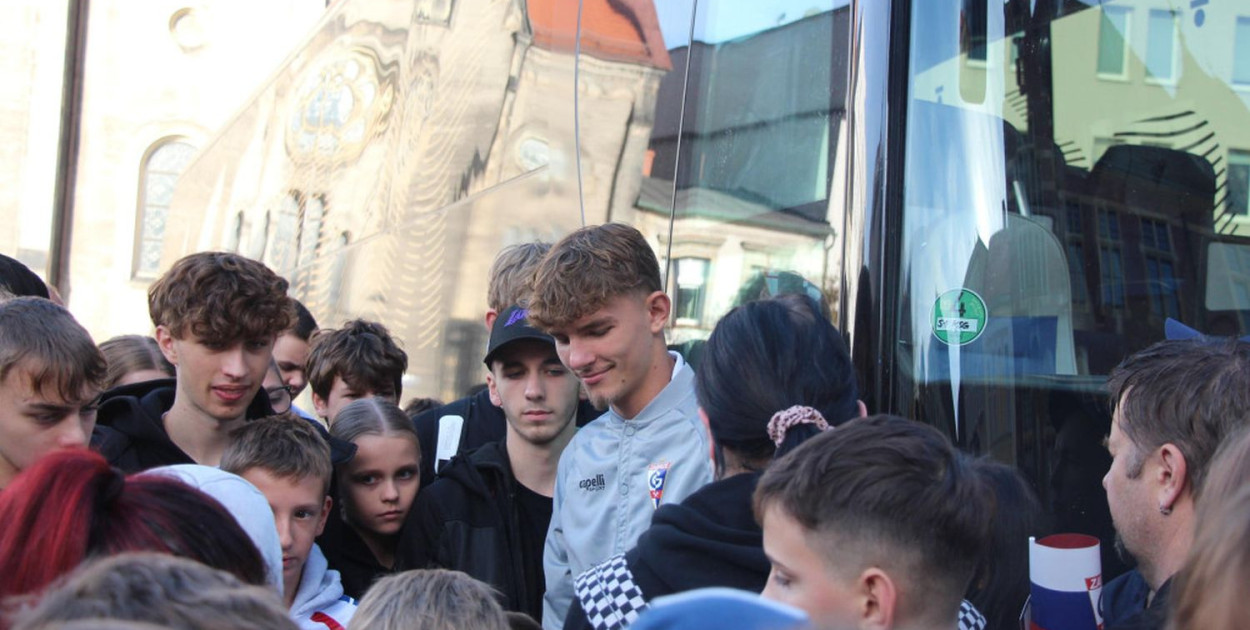 Tarnowskie Góry, rynek, październik 2024 r. Fot. Archiwum Gwarka