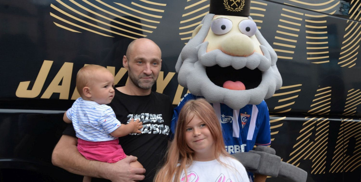 Pojawi się m.in. Jorguś, maskotka Górnika Zabrze. Fot. Agnieszka Reczkin