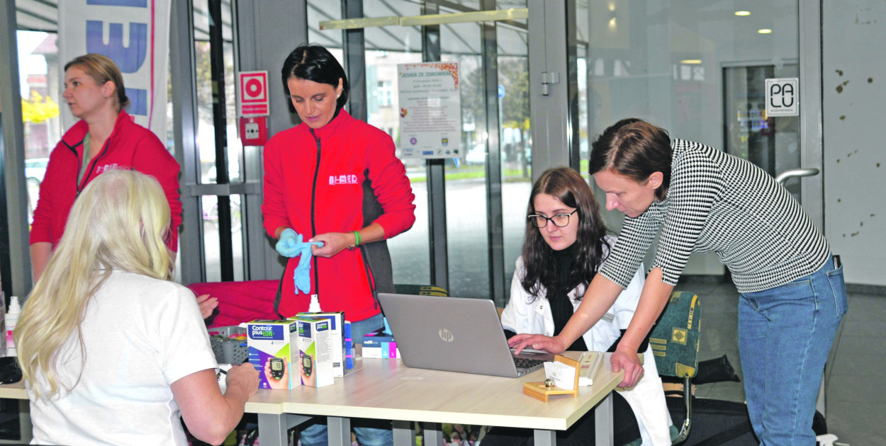 Bi-Med nieraz już brał udział w akcjach profilaktyki zdrowotnej. Fot. Agnieszka Reczkin