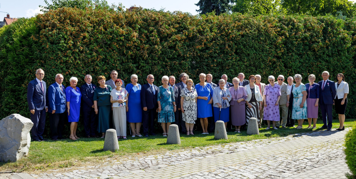 Złote i diamentowe pary z Radzionkowa. Fot. UM Radzionków
